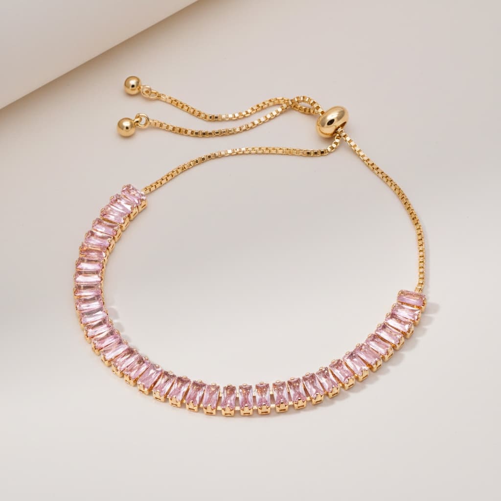 Crystal Beaded Bracelet